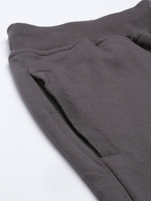 Grey Solid Jogger